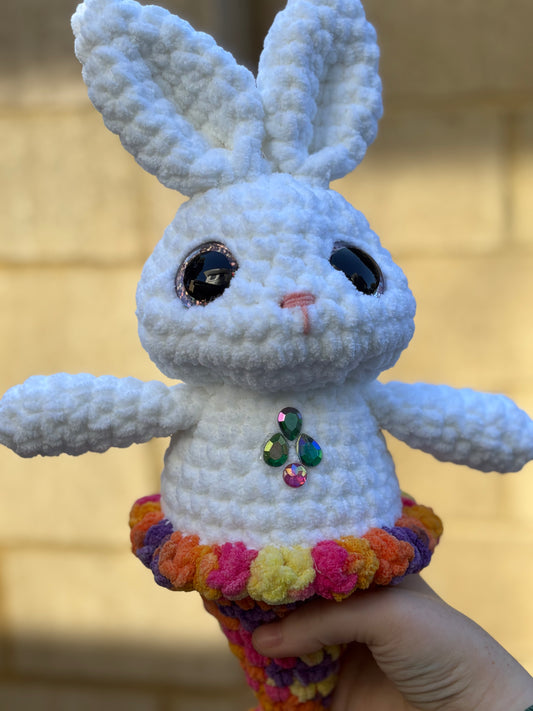 Mermaid Bunny - rainbow