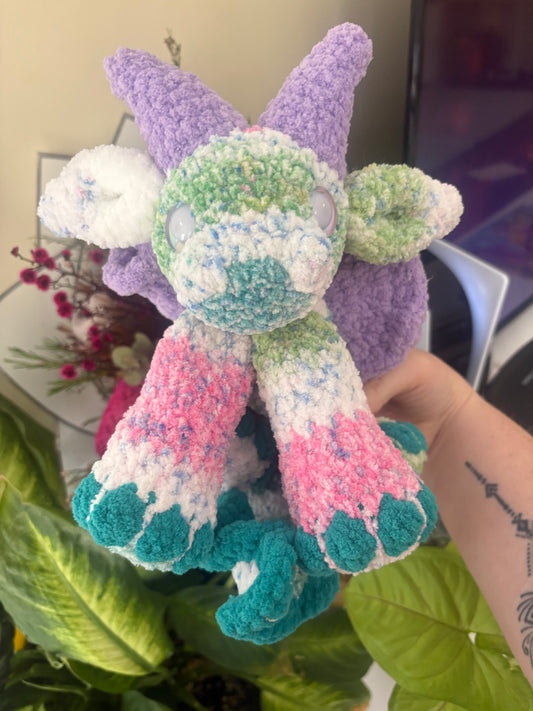 Cuddly dragon snuggler