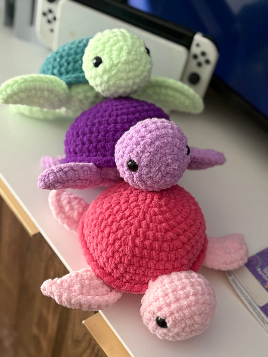 Chunky Plush Turtles