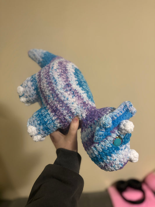 Jumbo Stegosaurus - blue/purple