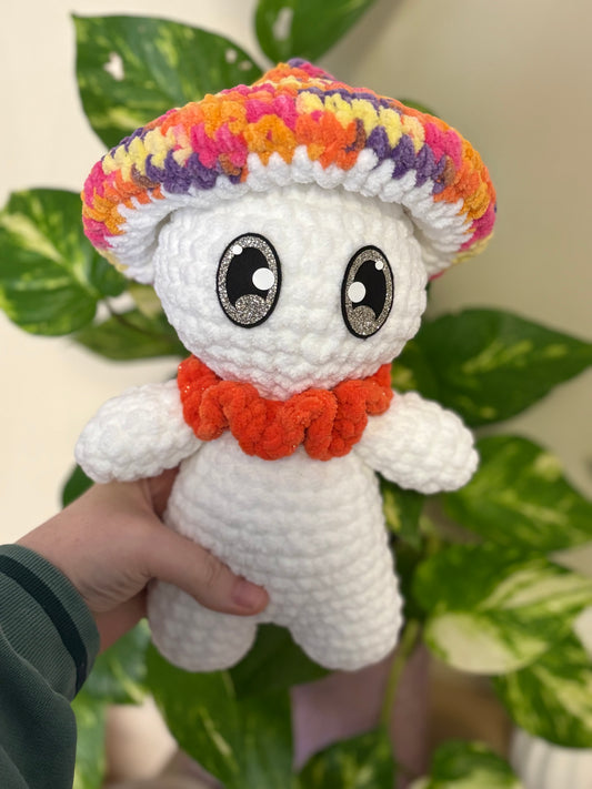 Mushroom Boi - rainbow cap