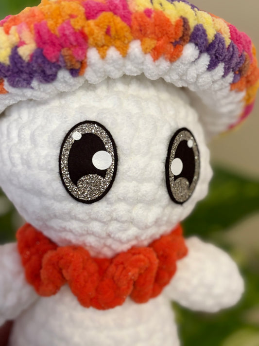 Mushroom Boi - rainbow cap