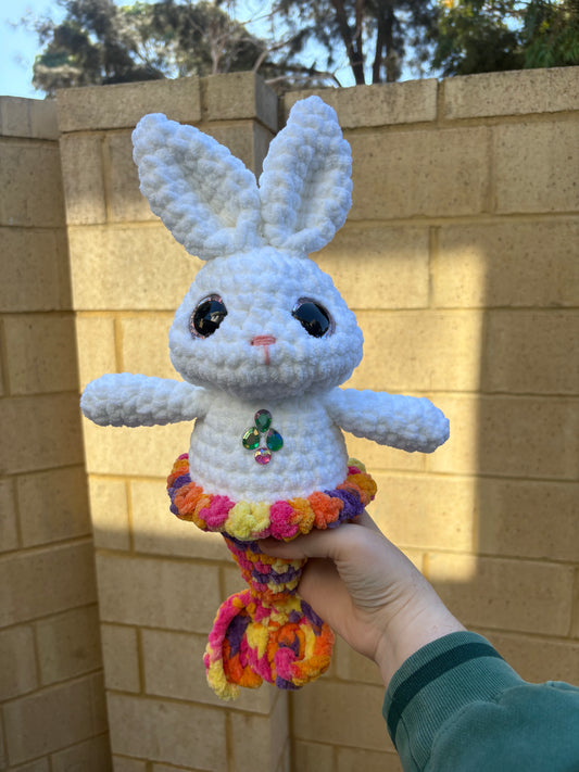 Mermaid Bunny - rainbow