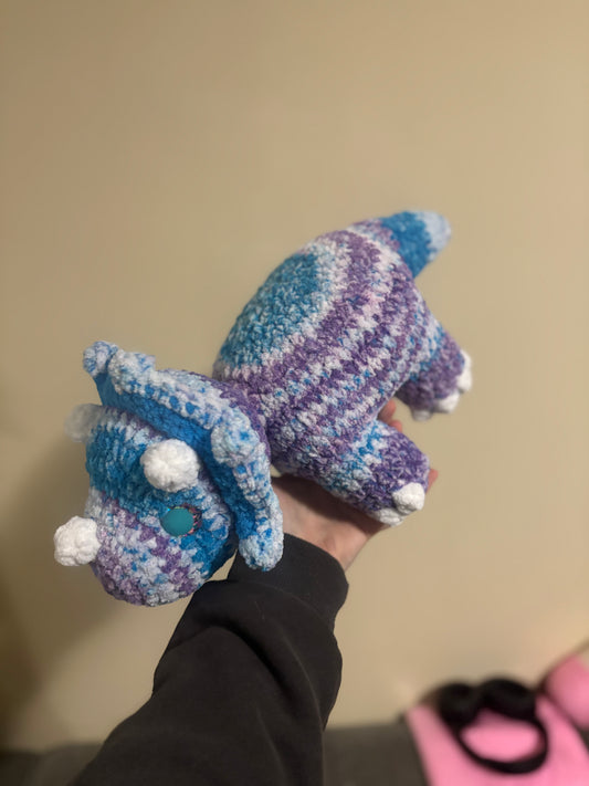 Jumbo Stegosaurus - blue/purple