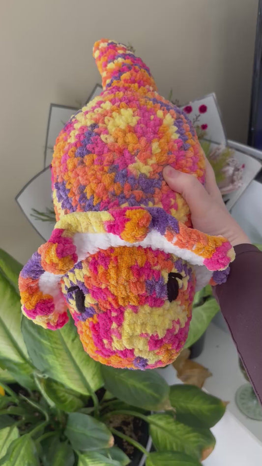 Jumbo brontosaurus- rainbow